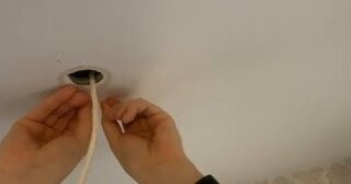Установка люстры в Белой Калитве в октябре