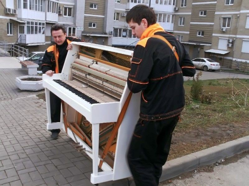 Перевозка пианино и рояля в Белой Калитве — цена от 830 руб., грузчики, упаковка — Мастер24