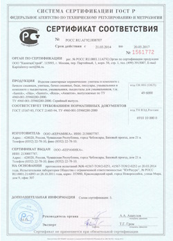 15.02.2025 Белая Калитва - Изделия санитарные керамические